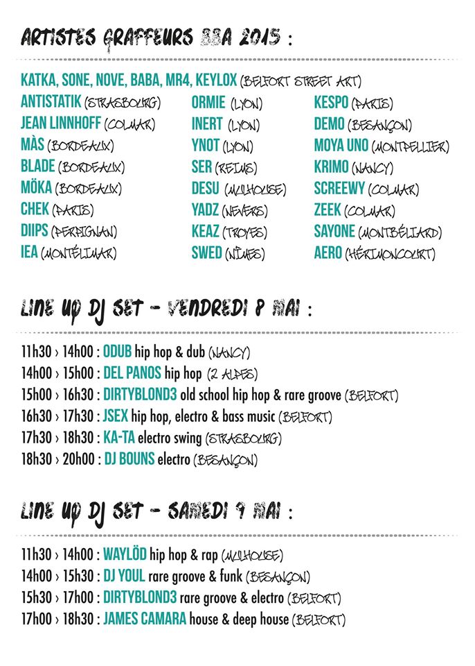 Festival BELFORT BOMBING ART (act II)