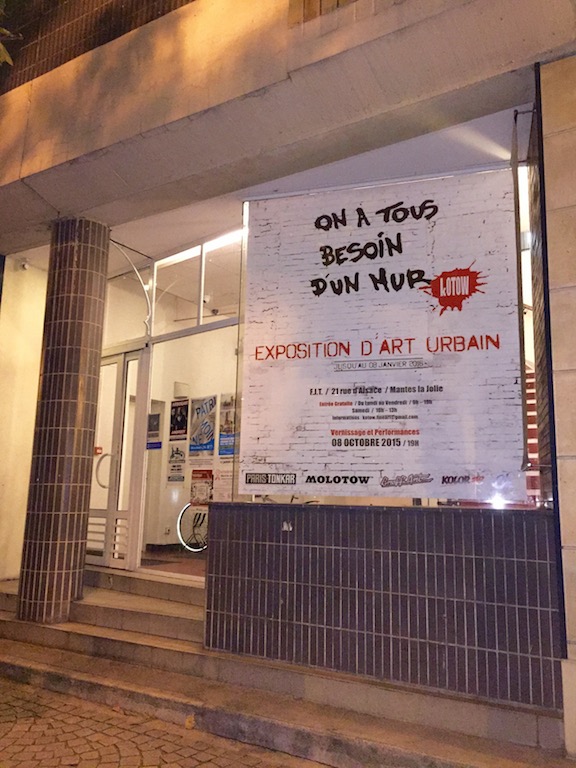 Exposition d'art urbain Kotow 